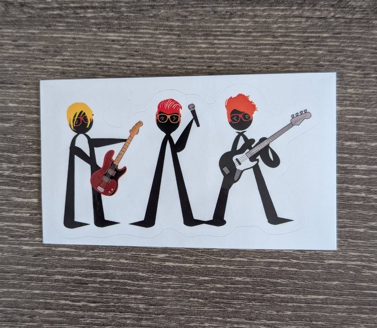 CCG Stickers Series 1 - Individual 3 CCG Rockstars Sticker